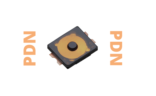 Series image for EVP-BA Series (3.0mm x 2.6mm, SMD, Top Push, 2 Terminals)