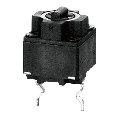 Series image for EVQ-P0 Series (6.2mm x 6.2mm, DIP Terminal, Top Push, Overtravel Type)